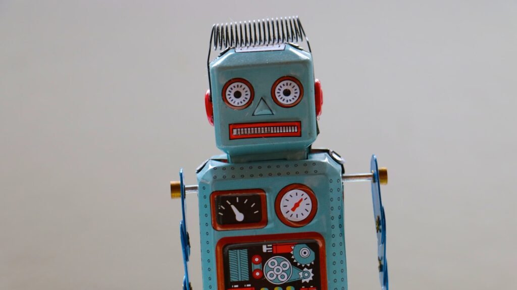 Robot representing AI agent governance and oversight