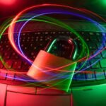 Padlock on a laptop with light trails, representing a hijacked AI coding agent