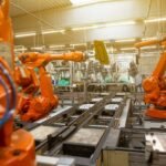 Robot figure representing enterprise AI agent software